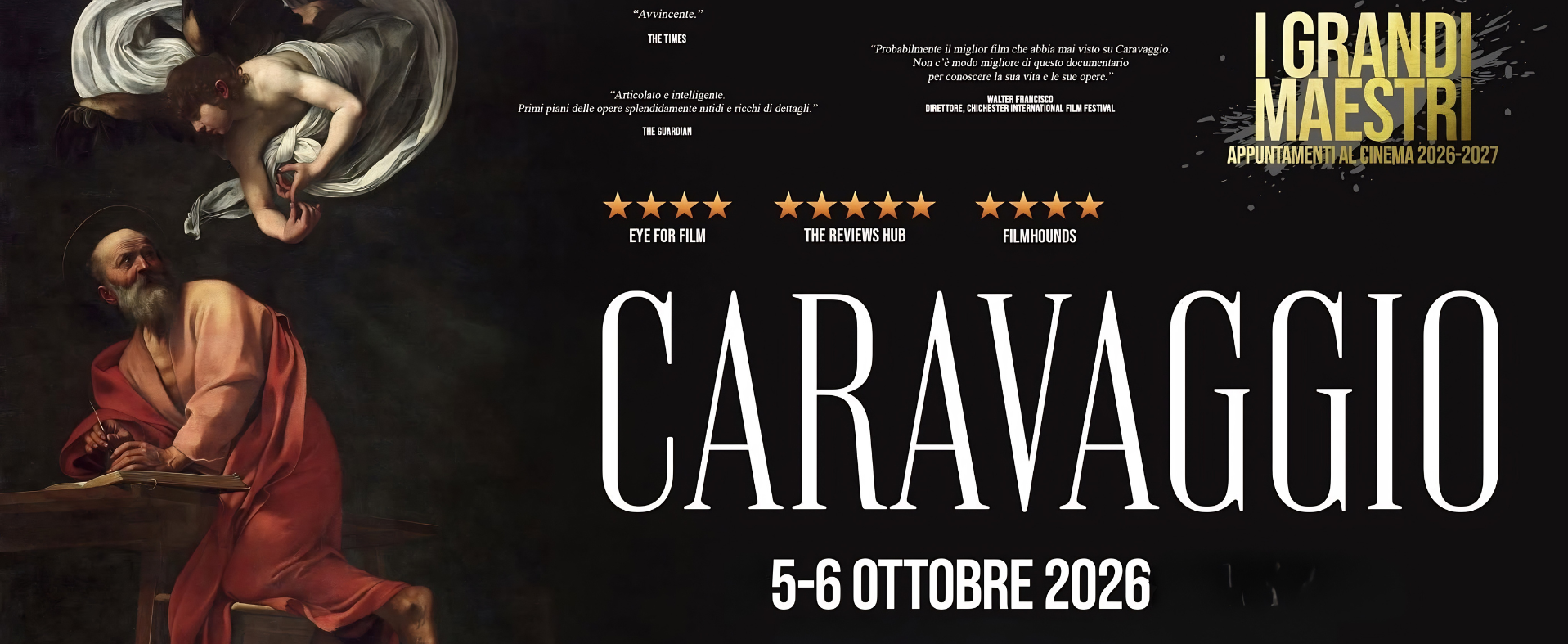 Featured image for “Grandi Maestri 2026–2027 | 5 grandi film, un’unica stagione:”