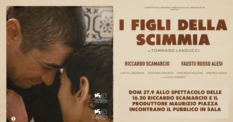 Featured image for “I Figli della Scimmia:incontro con Riccardo Scamarcio e il produttore Maurizio Piazza”